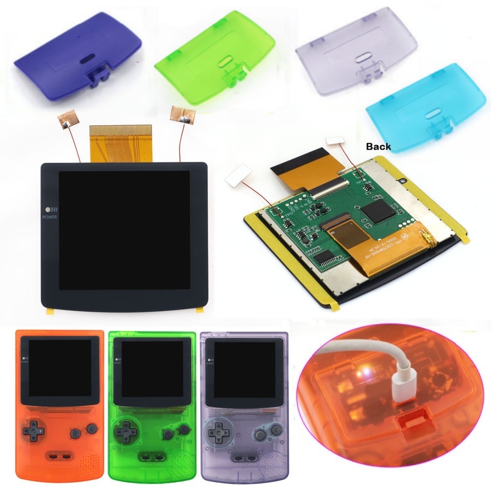 Retro Gaming Kit - Akumulatorowy ekran IPS 2,8 cala z