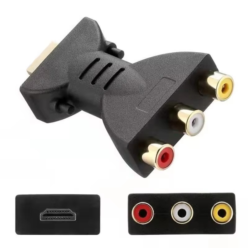 Composite Rca Cable - Adapter konwerter Full HD 1080P RCA