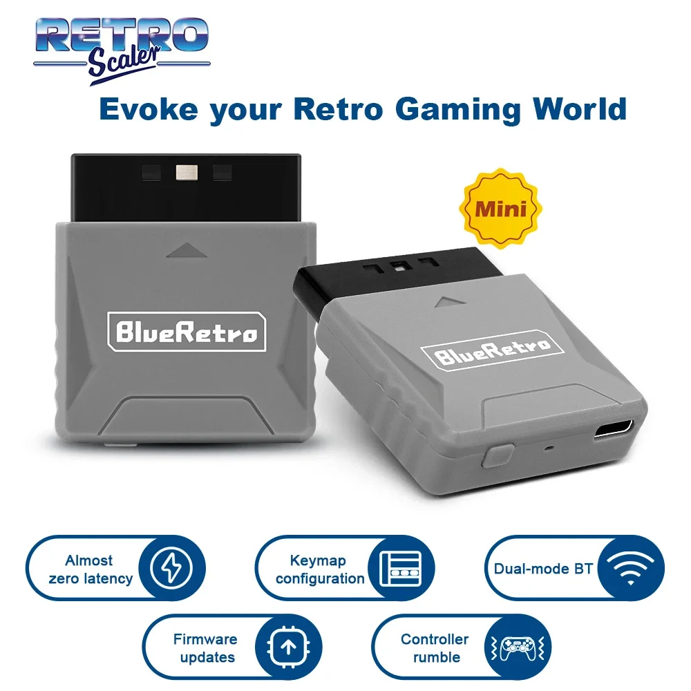 Retro Gaming Usb Stick - Adapter odbiornika RetroScaler Mini Blueretro do