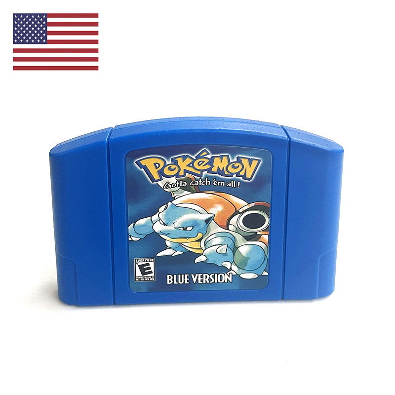 Retro Gaming Handhelds - Wersja USA NTSC Angielska Pokemon Blue