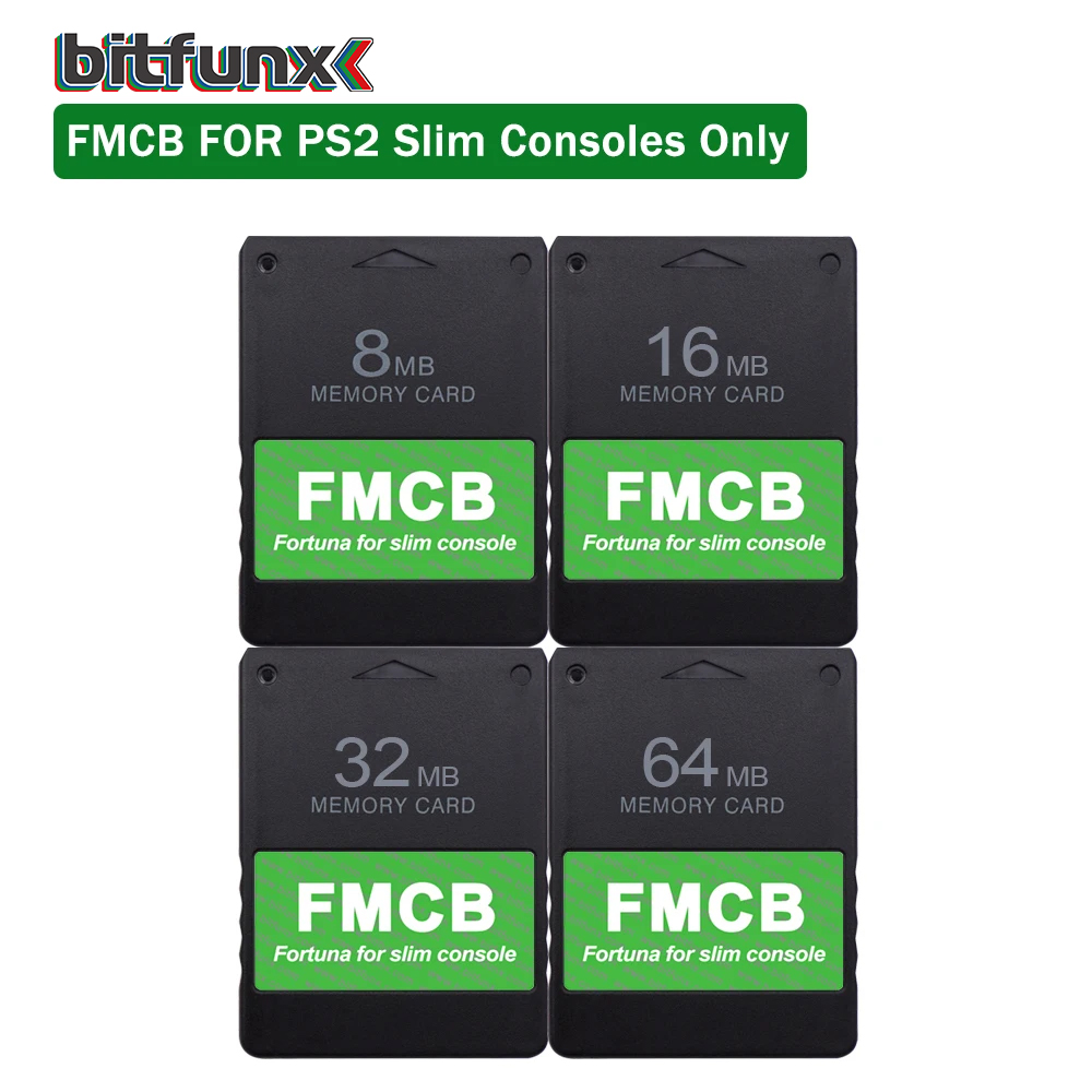 Retro Gaming Usb Stick - BitFunx Fortuna FMCB Bezpłatna karta pamięci