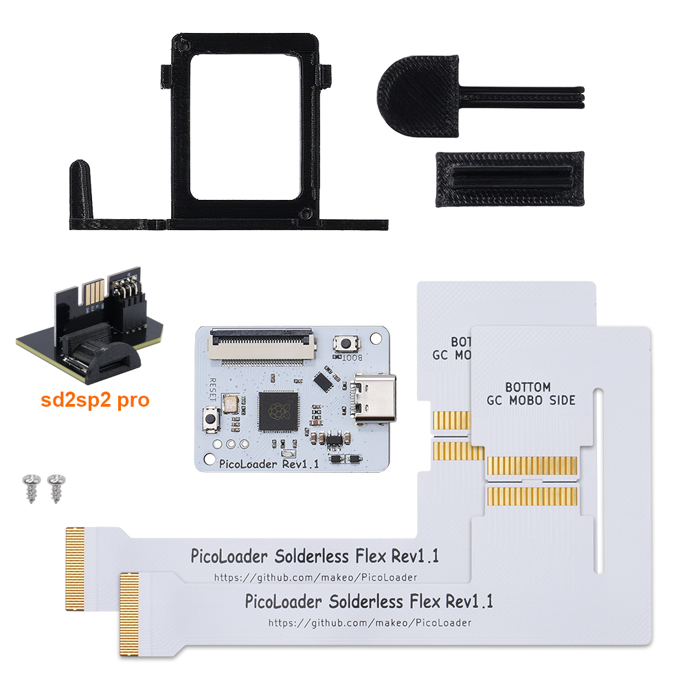 Retro Gaming Usb Stick - Kabel Flex PicoLoader Rev1.1 bez lutowania,