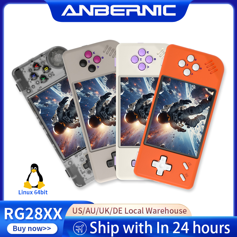 Retro Gaming App - ANBERNIC RG28XX Retro Przenośna Konsola do