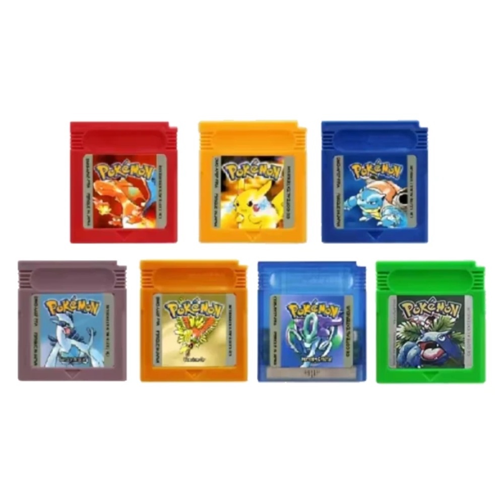 Retro Gaming Kit - Zestaw kartridży do gier GBC 16-bitowych