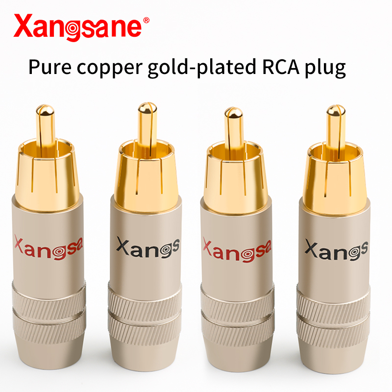 Composite Rca Cable - Xangsane 4 szt. wtyków RCA z