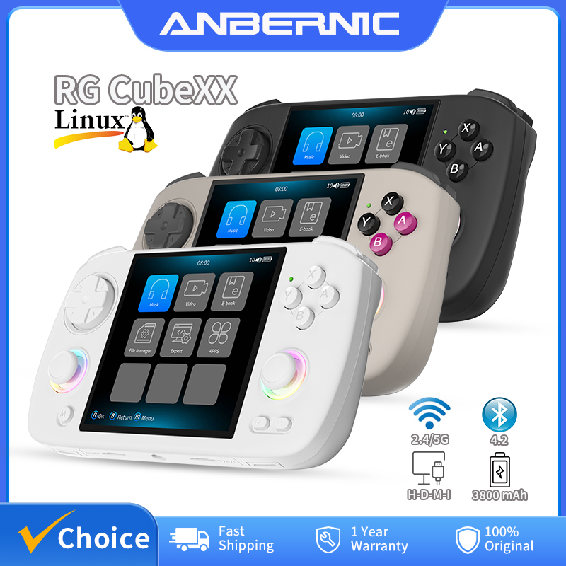 Retro Gaming Kiosk - ANBERNIC RG Cubexx Retro przenośna konsola