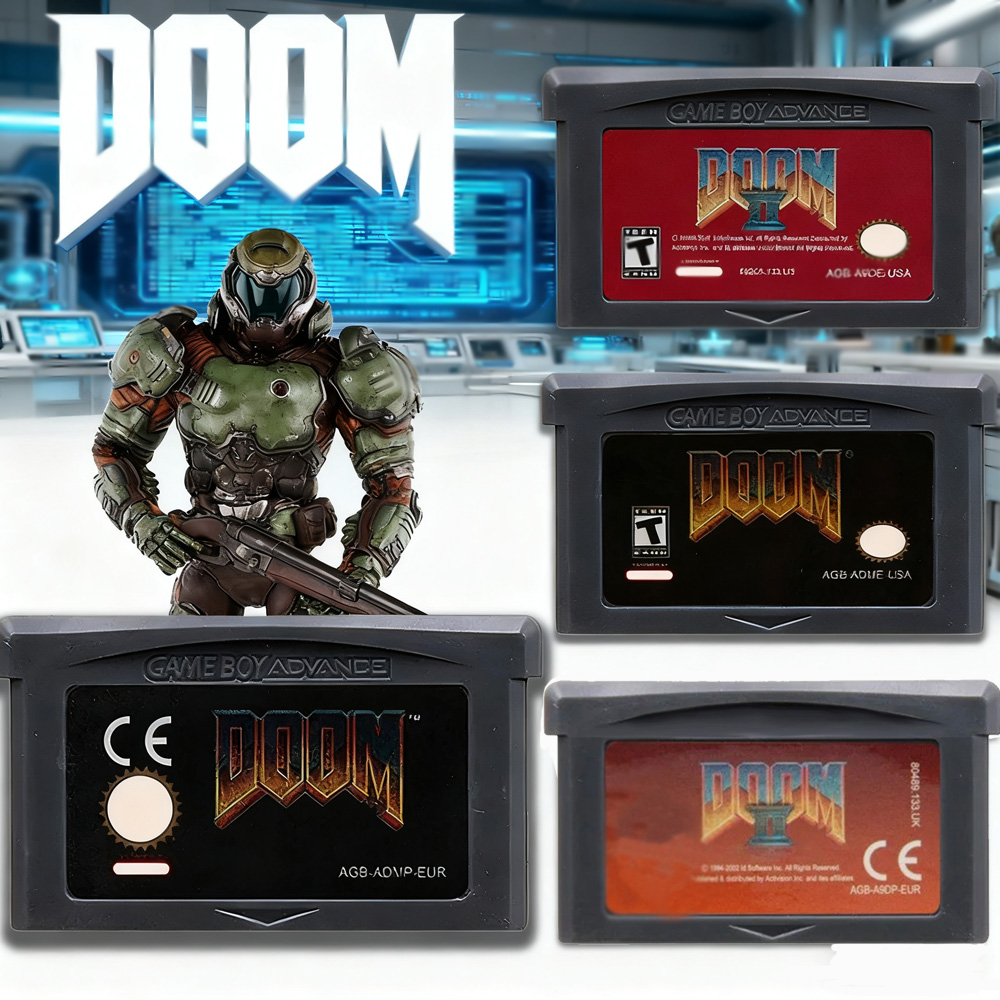 Seria DOOM 32-bitowa kartridż  – Retro Game Card recenzja i cena
