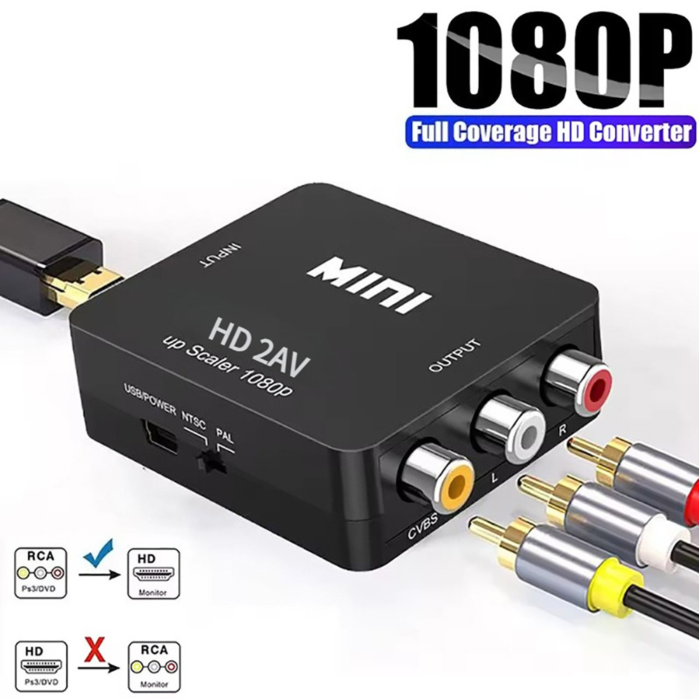 Adapter HDMI-kompatybilny z AV – Composite Rca Cable recenzja i cena
