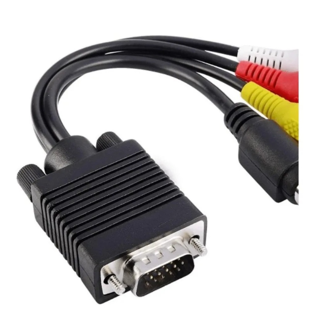 Kabel adapter VGA na S-Video 3 – Composite Rca Cable recenzja i cena