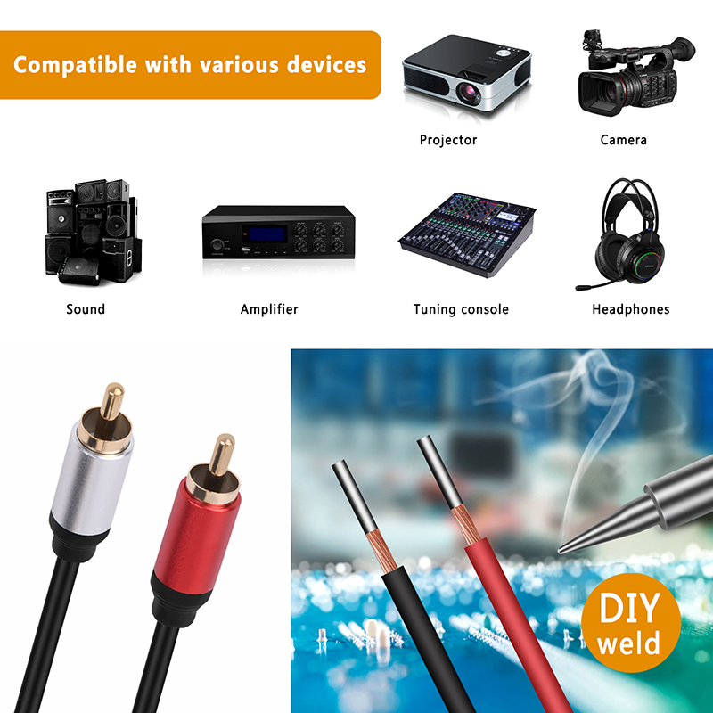 Przewód głośnikowy RCA Wtyk mę – Composite Rca Cable recenzja i cena