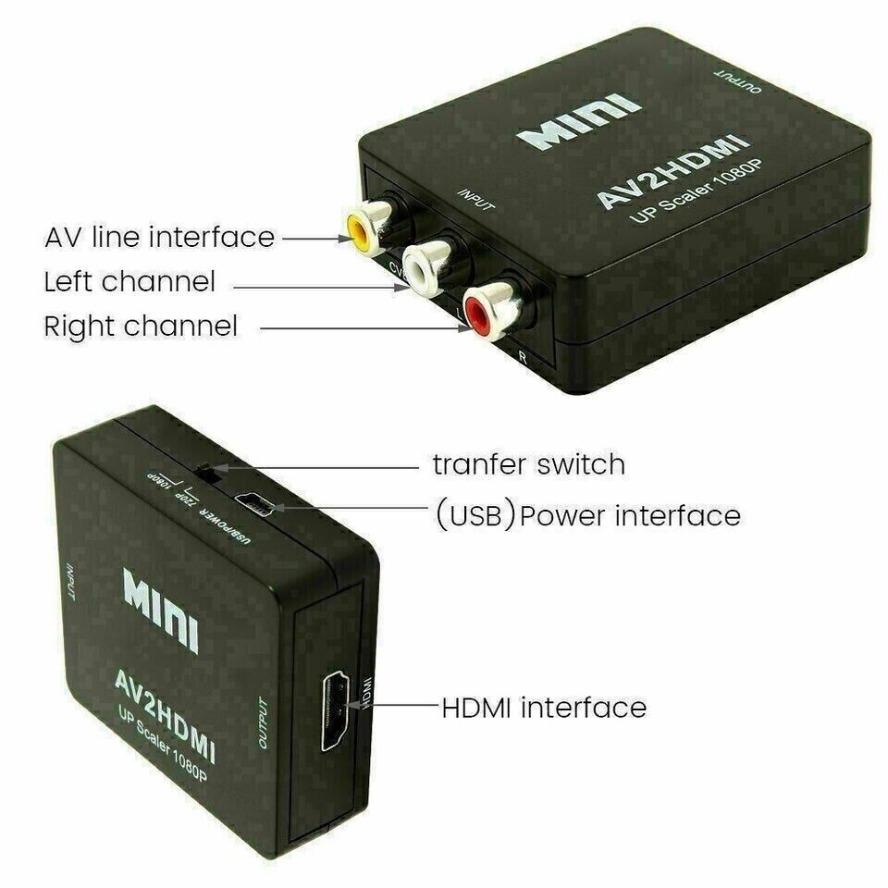 Adapter AV na HDMI kompatybiln – Composite Rca Cable recenzja i cena